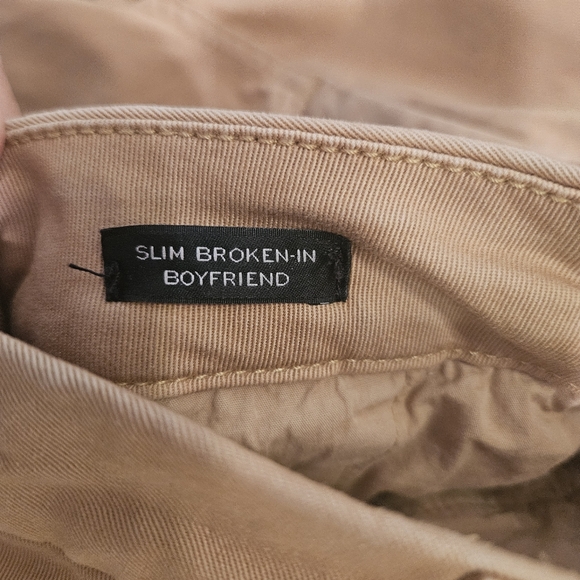 J. CREW women's size 24 slim broken in boyfriend pants - Picture 10 of 14